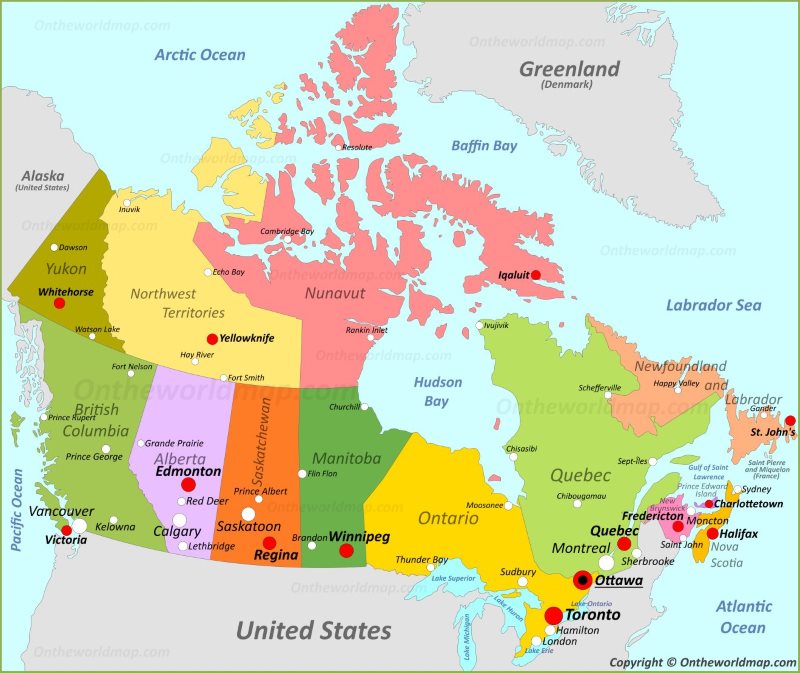 Canada Map